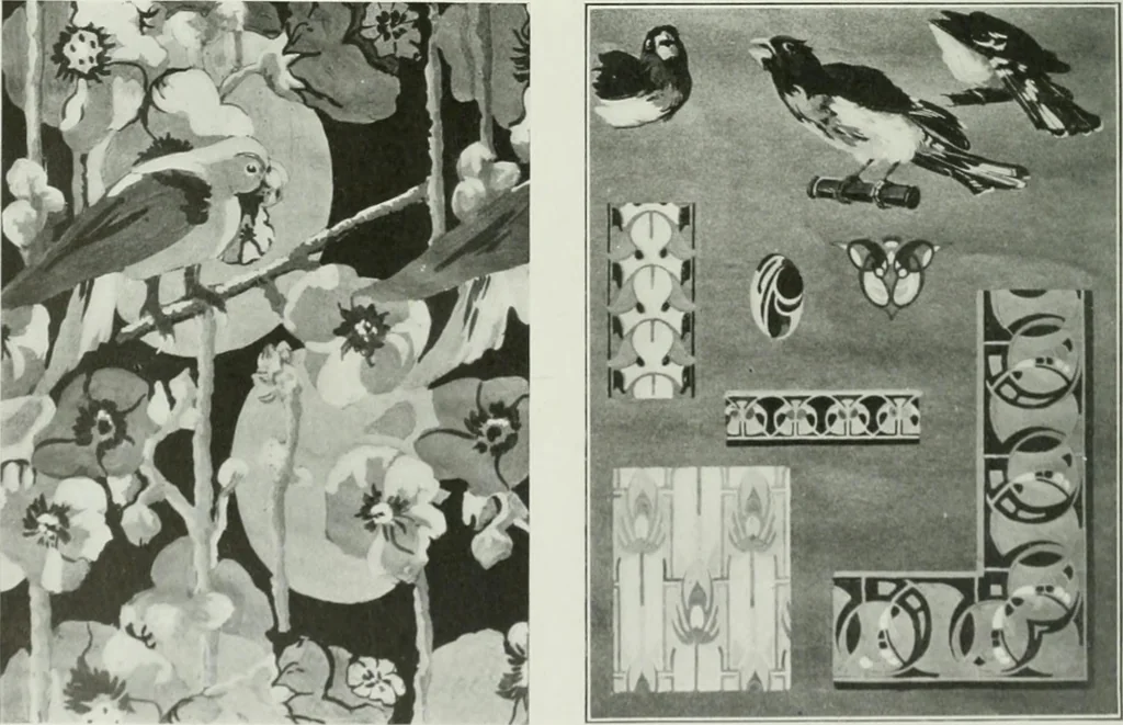 An illustration from International studio, 1897, leaf 113