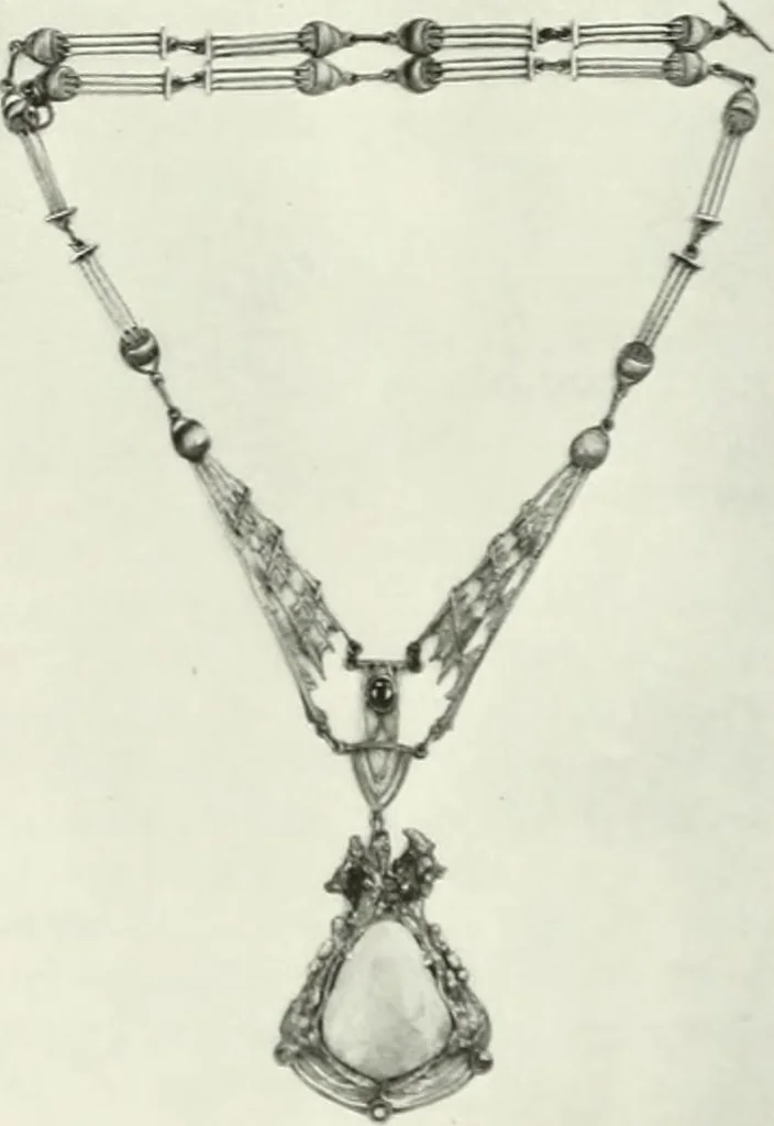 An illustration from International studio, 1897, leaf 130
