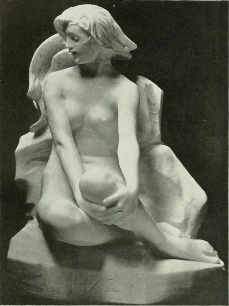 An illustration from International studio, 1897, leaf 135