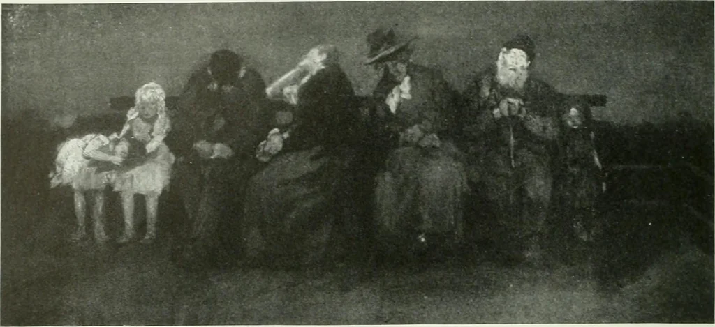 An illustration from International studio, 1897, leaf 137