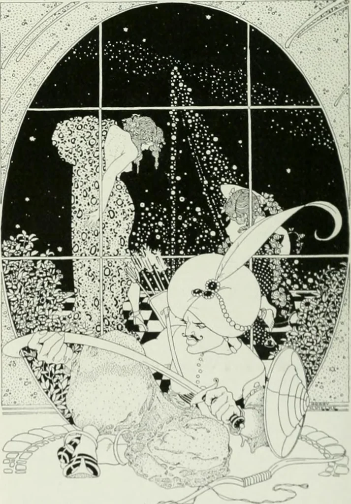 An illustration from International studio, 1897, leaf 145