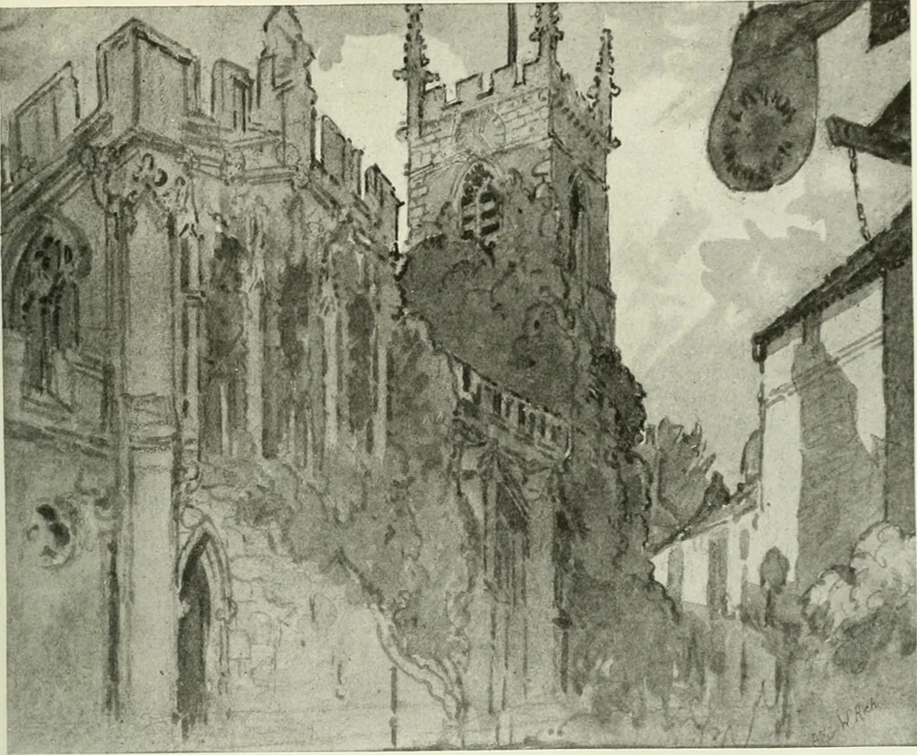 An illustration from International studio, 1897, leaf 156