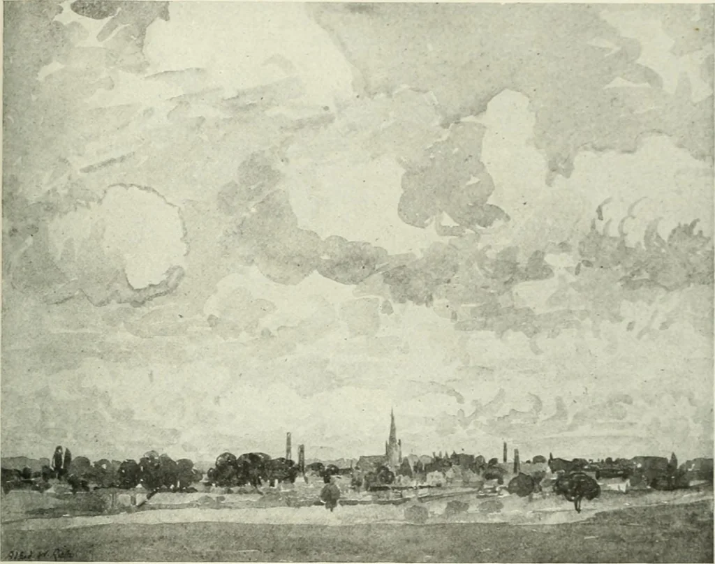 An illustration from International studio, 1897, leaf 160
