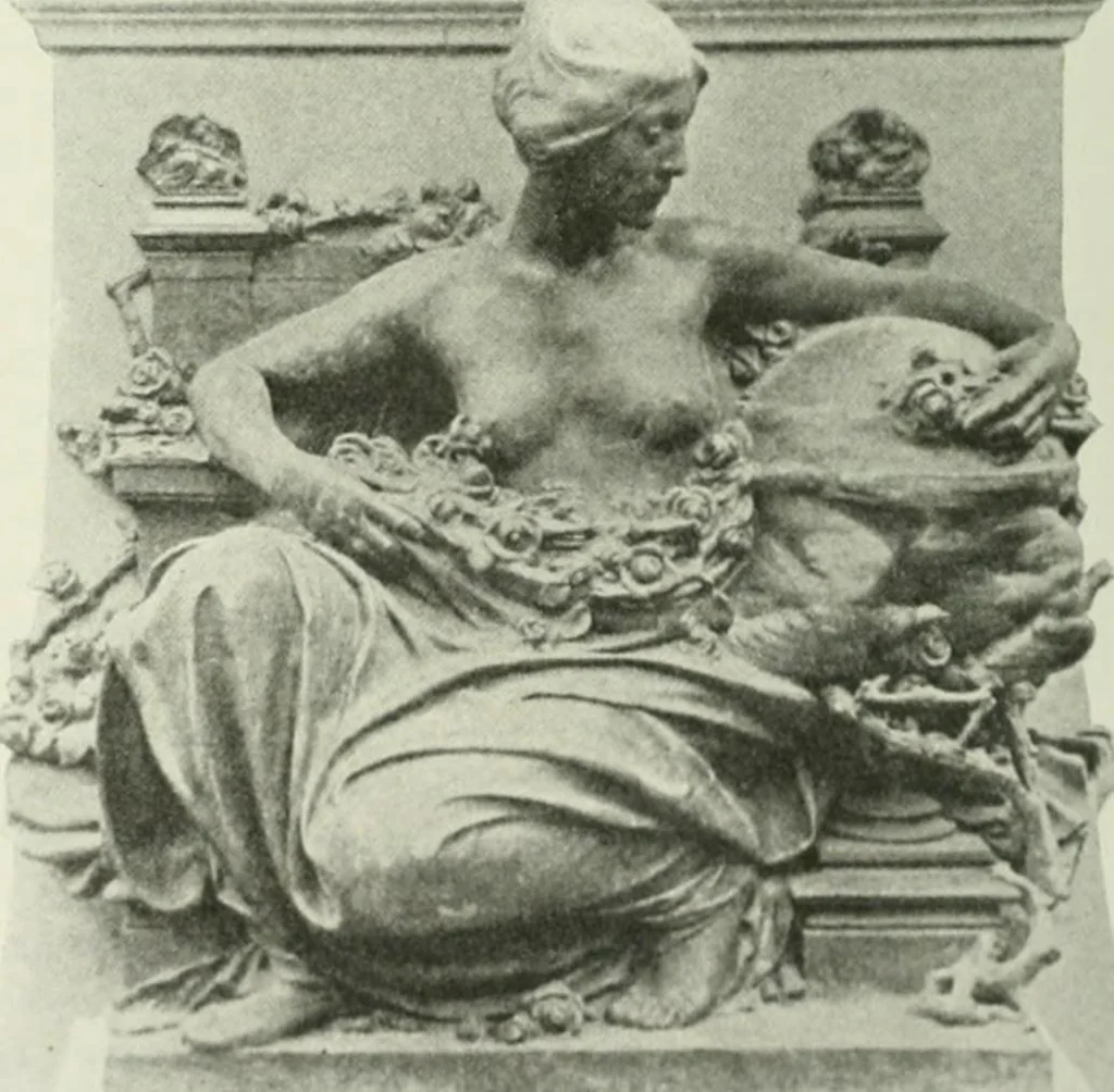 An illustration from International studio, 1897, leaf 163