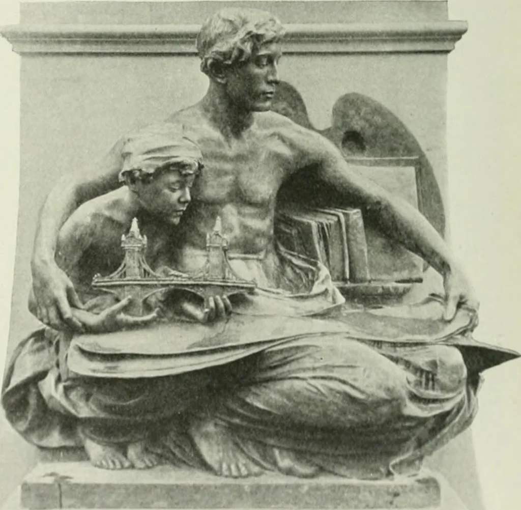 An illustration from International studio, 1897, leaf 165