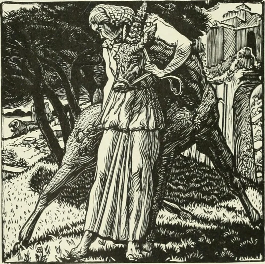 An illustration from International studio, 1897, leaf 174