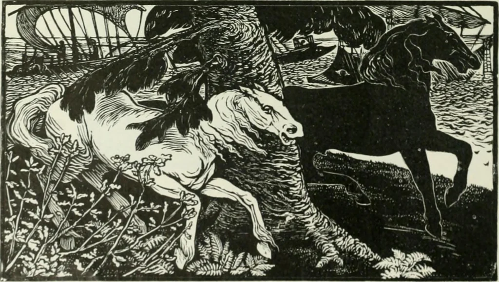 An illustration from International studio, 1897, leaf 183