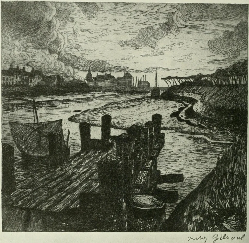 An illustration from International studio, 1897, leaf 197