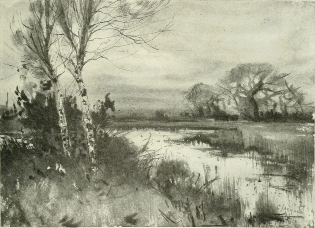 An illustration from International studio, 1897, leaf 204