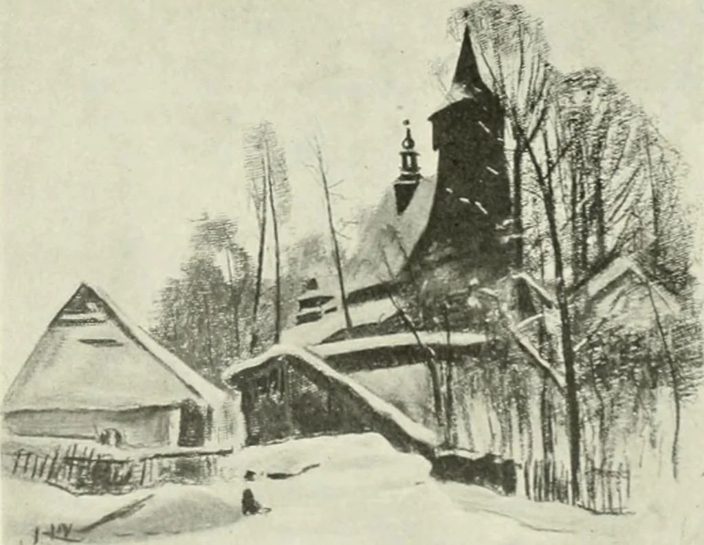 An illustration from International studio, 1897, leaf 216