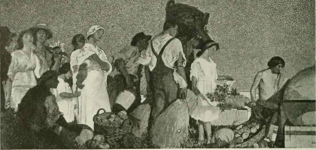 An illustration from International studio, 1897, leaf 219