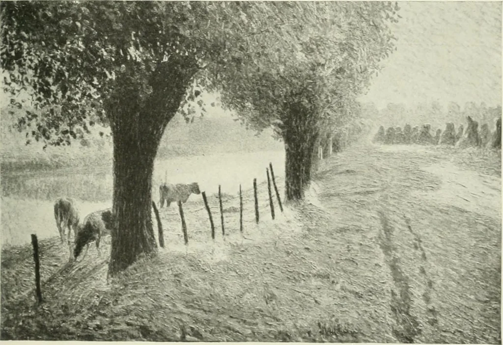 An illustration from International studio, 1897, leaf 222