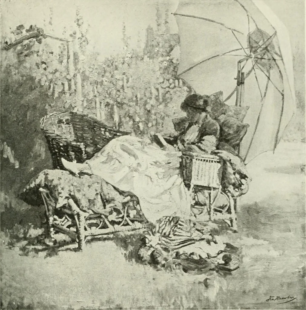 An illustration from International studio, 1897, leaf 244