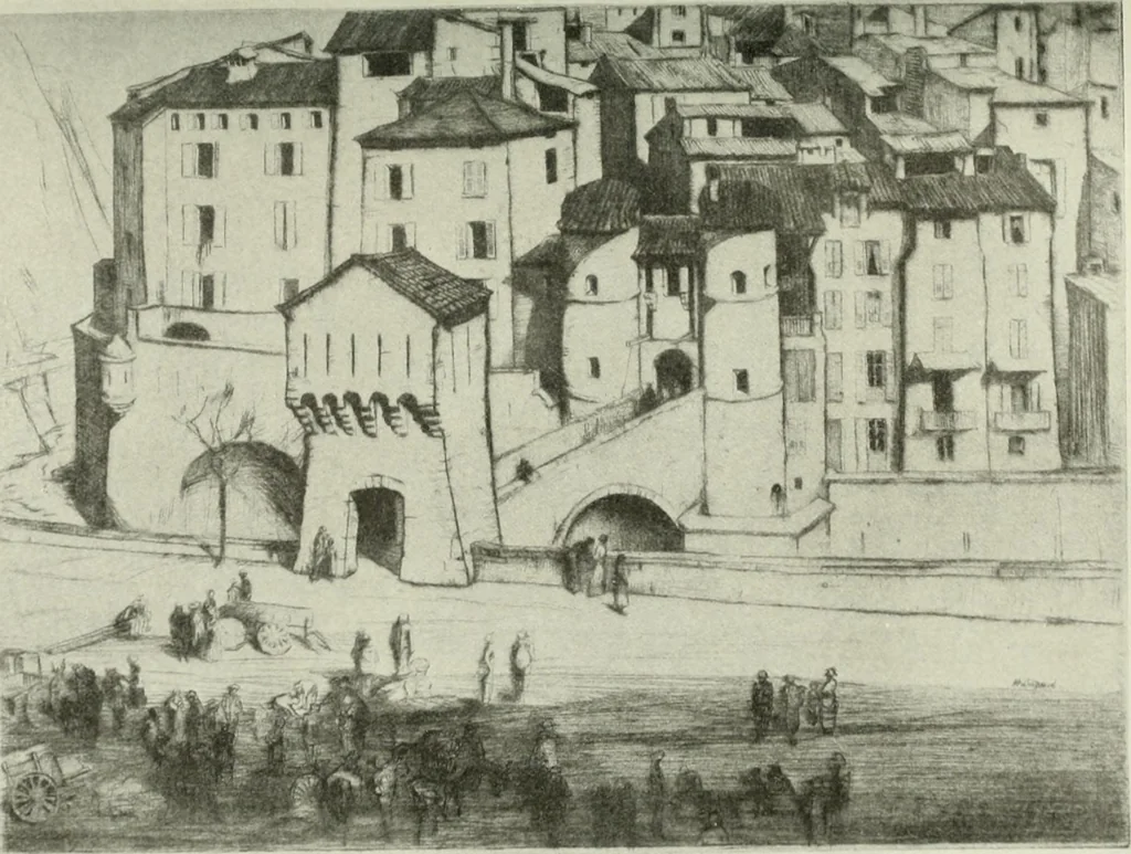An illustration from International studio, 1897, leaf 270