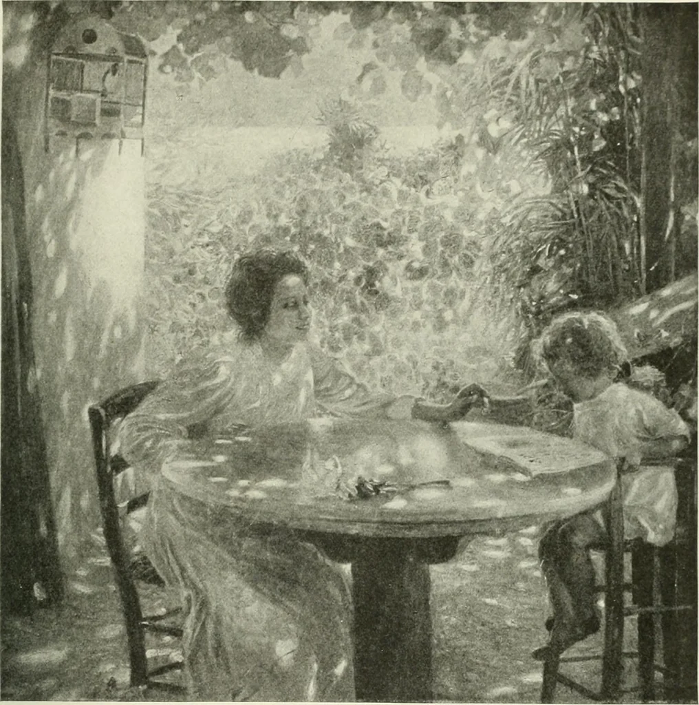 An illustration from International studio, 1897, leaf 284