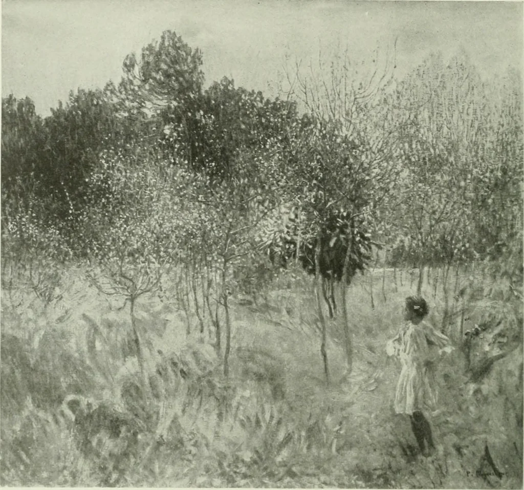 An illustration from International studio, 1897, leaf 285