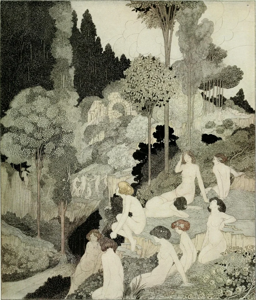 An illustration from International studio, 1897, leaf 318