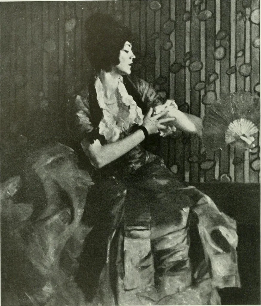 An illustration from International studio, 1897, leaf 33