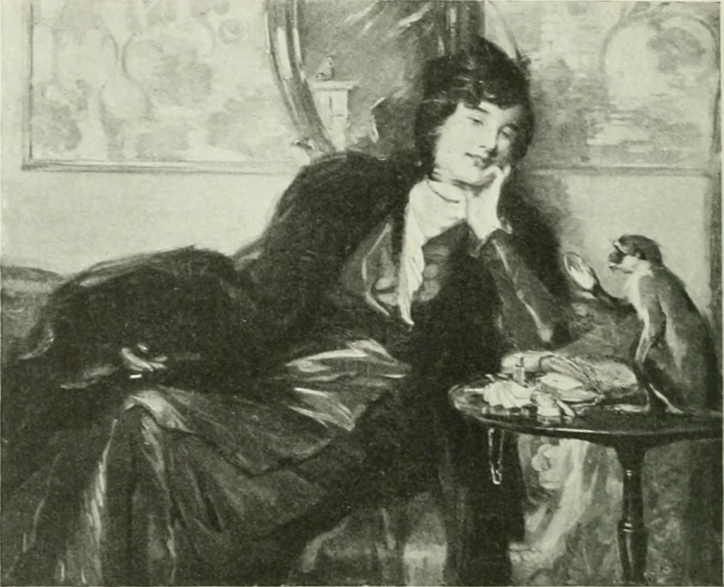 An illustration from International studio, 1897, leaf 355