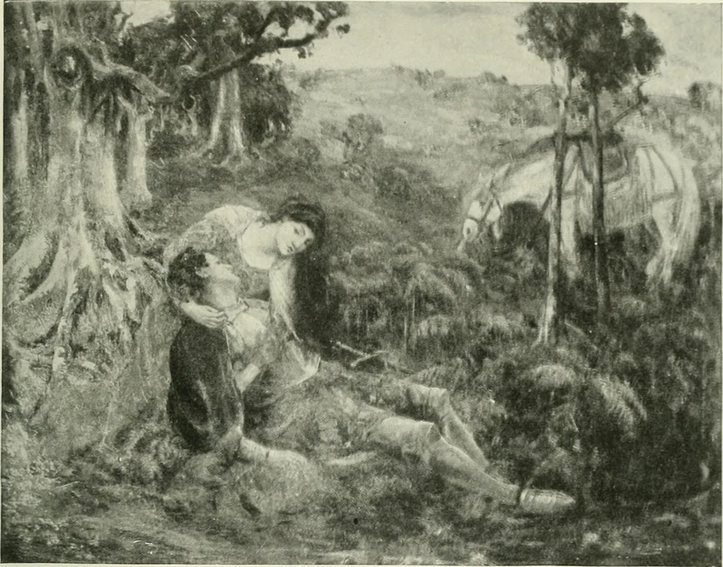 An illustration from International studio, 1897, leaf 390