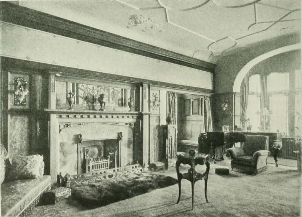 An illustration from International studio, 1897, leaf 411