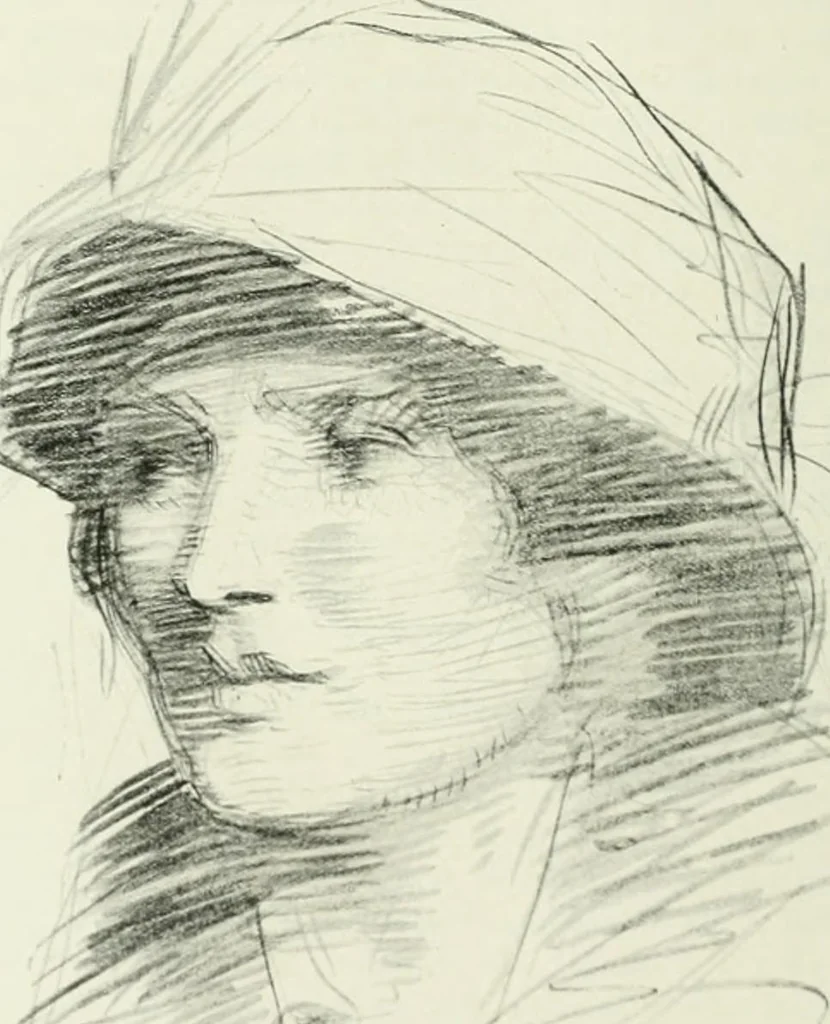 An illustration from International studio, 1897, leaf 421