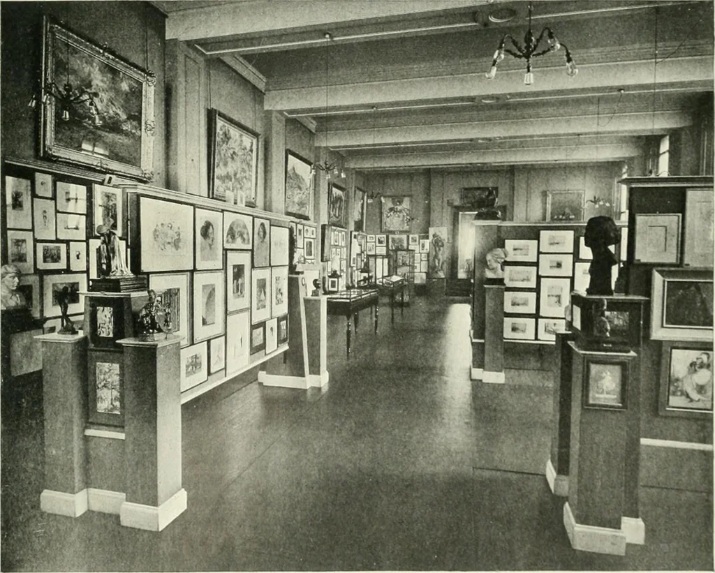 An illustration from International studio, 1897, leaf 424