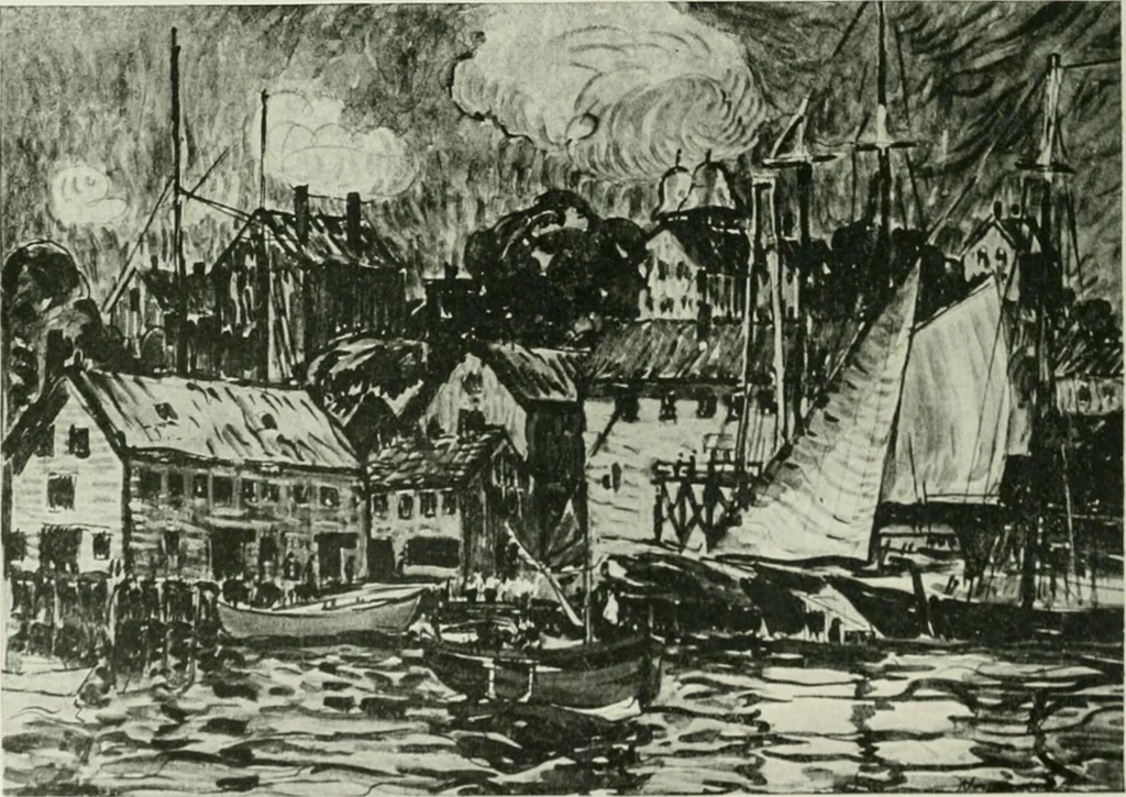 An illustration from International studio, 1897, leaf 429