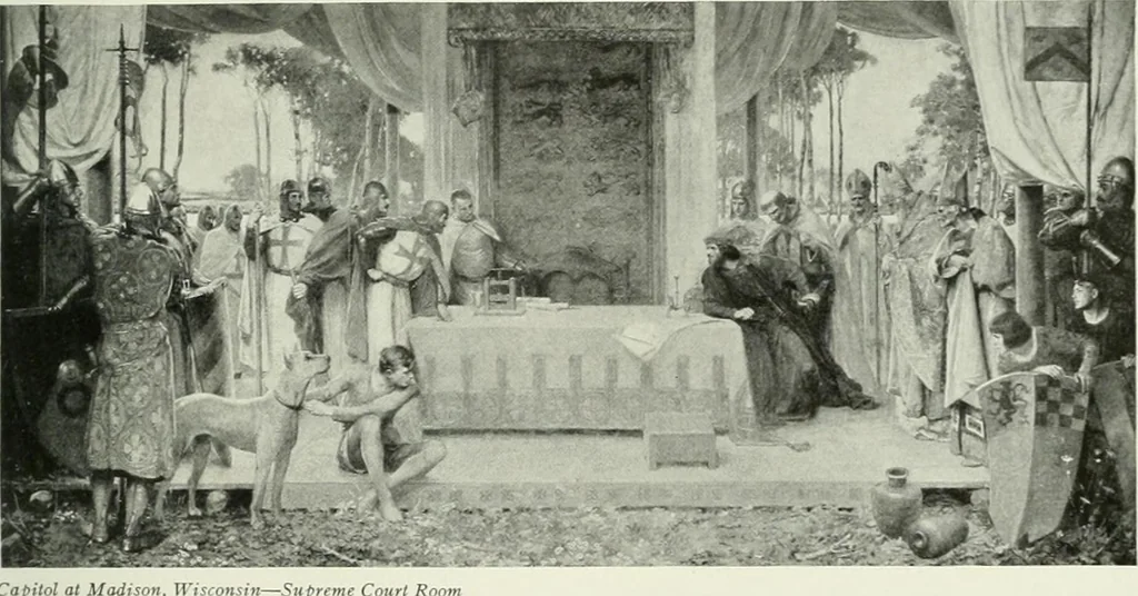 An illustration from International studio, 1897, leaf 56
