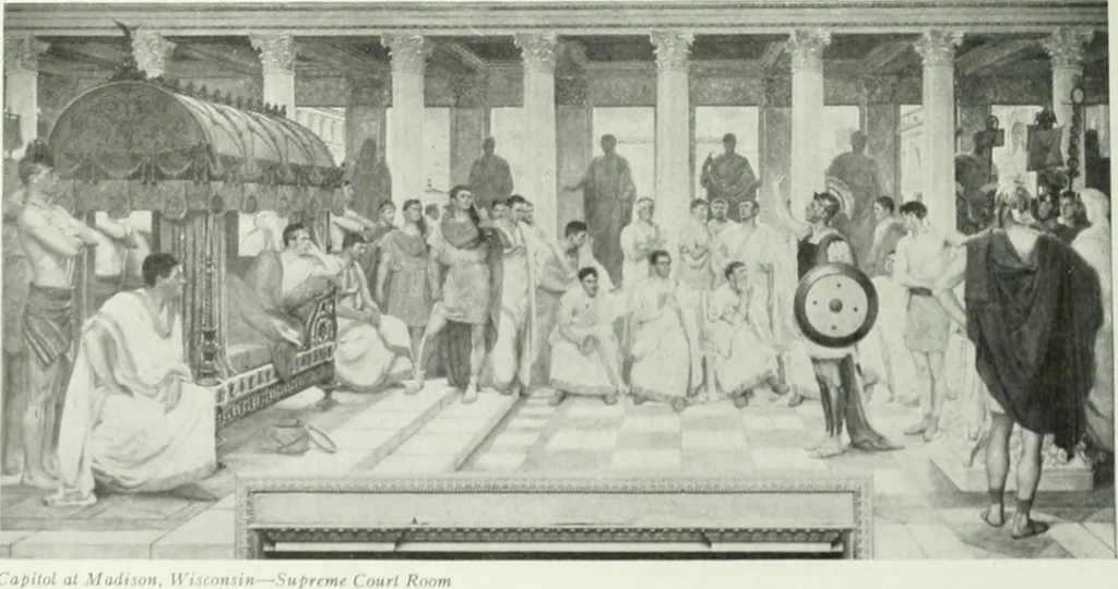 An illustration from International studio, 1897, leaf 57