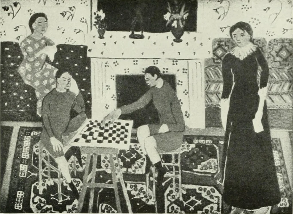 An illustration from International studio, 1897, leaf 74