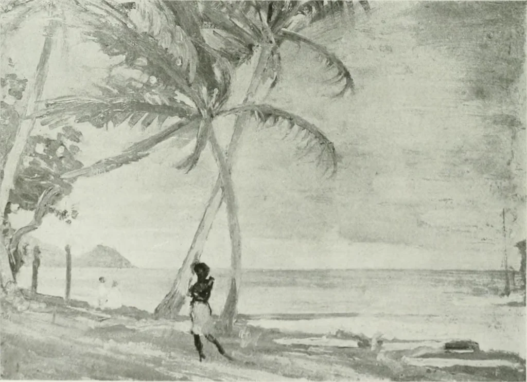 An illustration from International studio, 1897, leaf 91