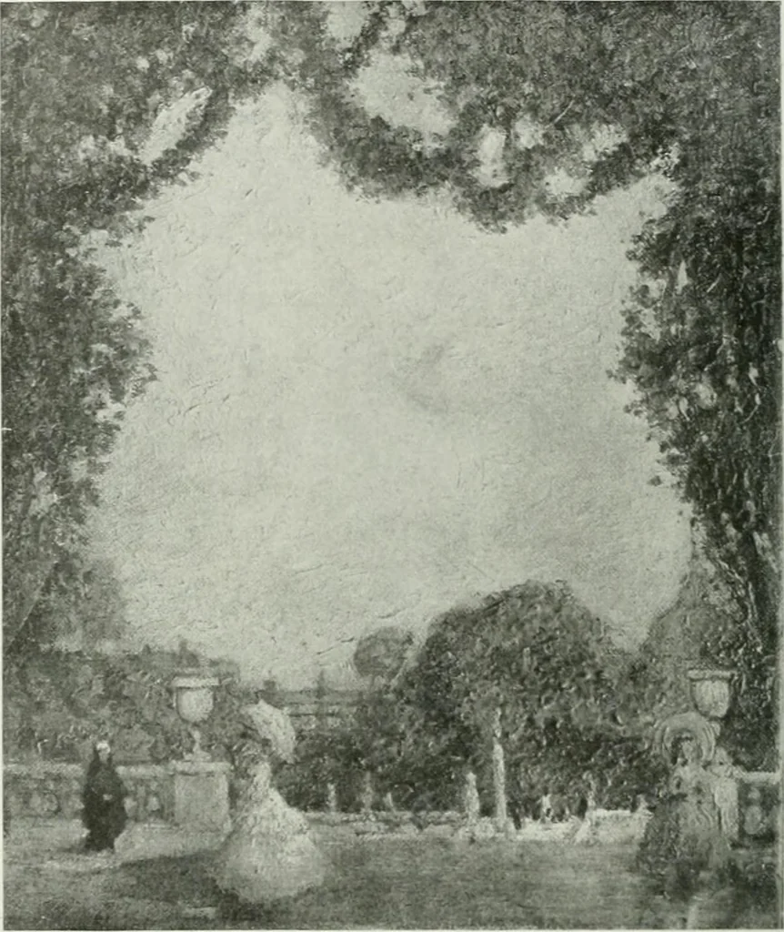 An illustration from International studio, 1897, leaf 93