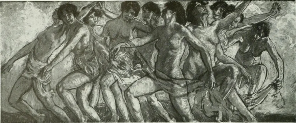 An illustration from International studio, 1897, leaf 99