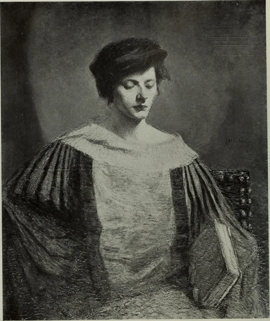 An illustration from International studio, 1897, leaf 103