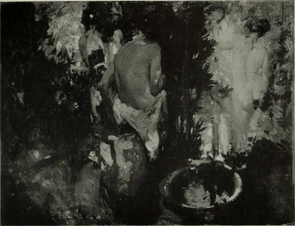 An illustration from International studio, 1897, leaf 132