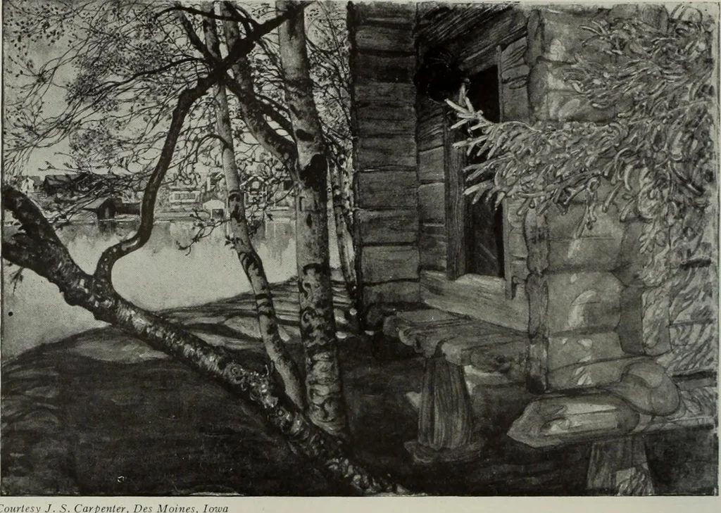 An illustration from International studio, 1897, leaf 135