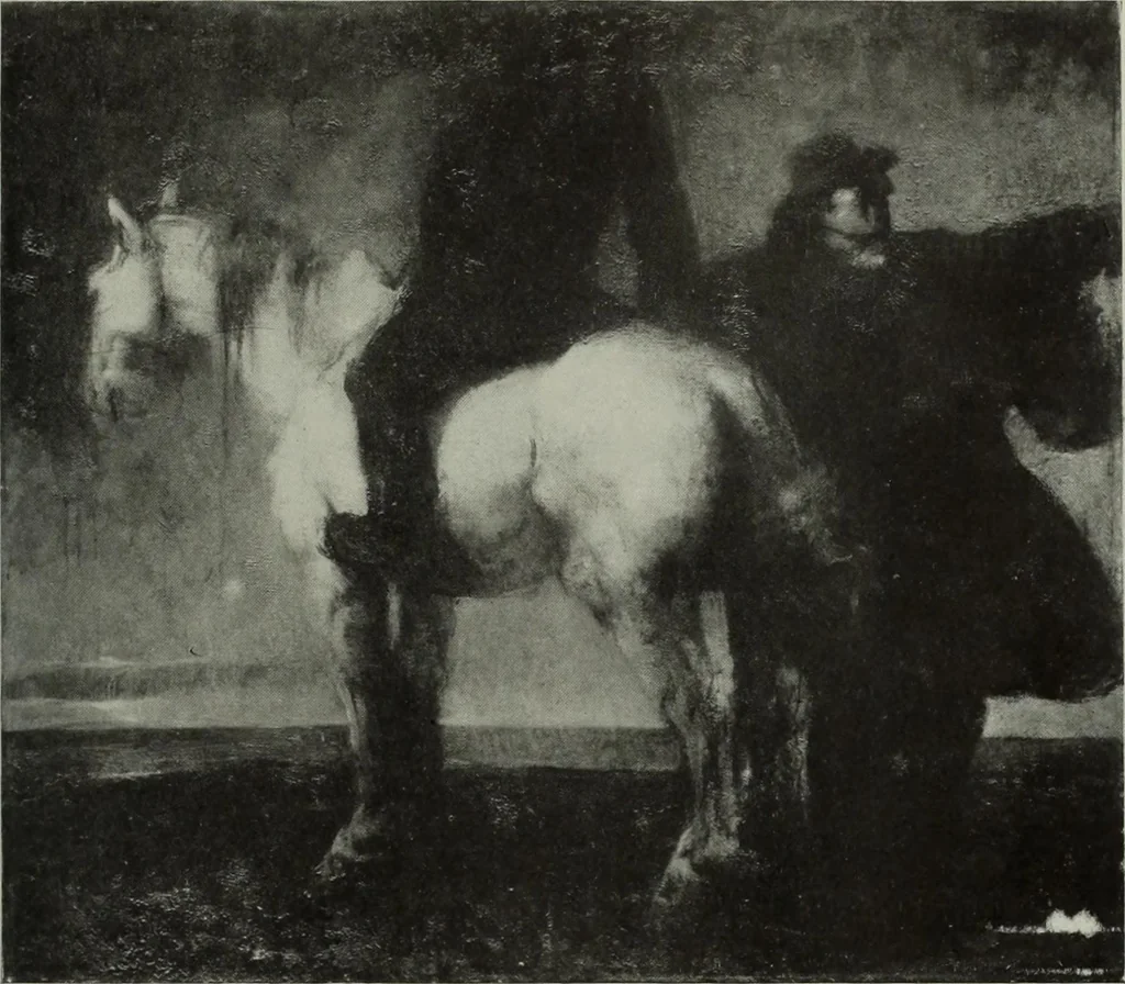 An illustration from International studio, 1897, leaf 136