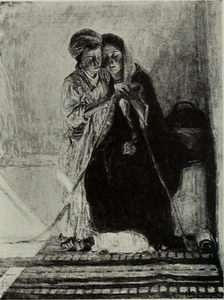 An illustration from International studio, 1897, leaf 137
