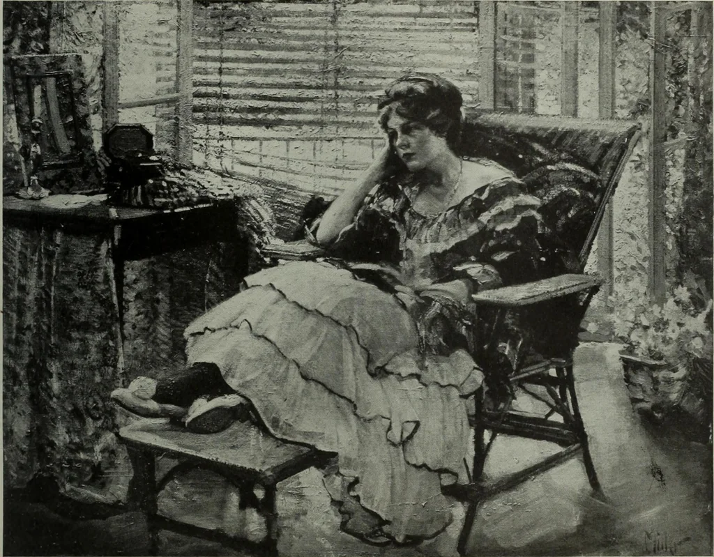 An illustration from International studio, 1897, leaf 16