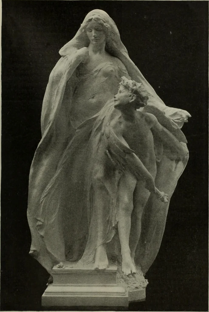 An illustration from International studio, 1897, leaf 166