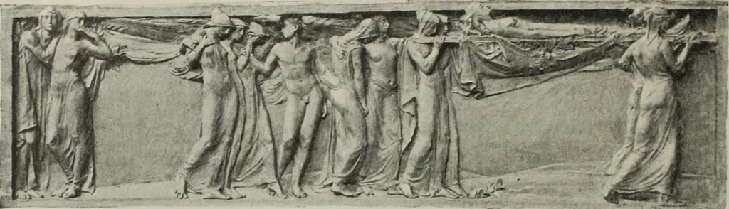 An illustration from International studio, 1897, leaf 171