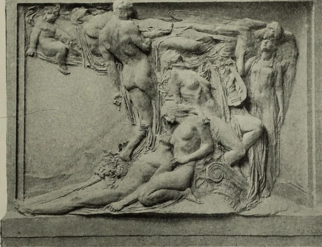 An illustration from International studio, 1897, leaf 172