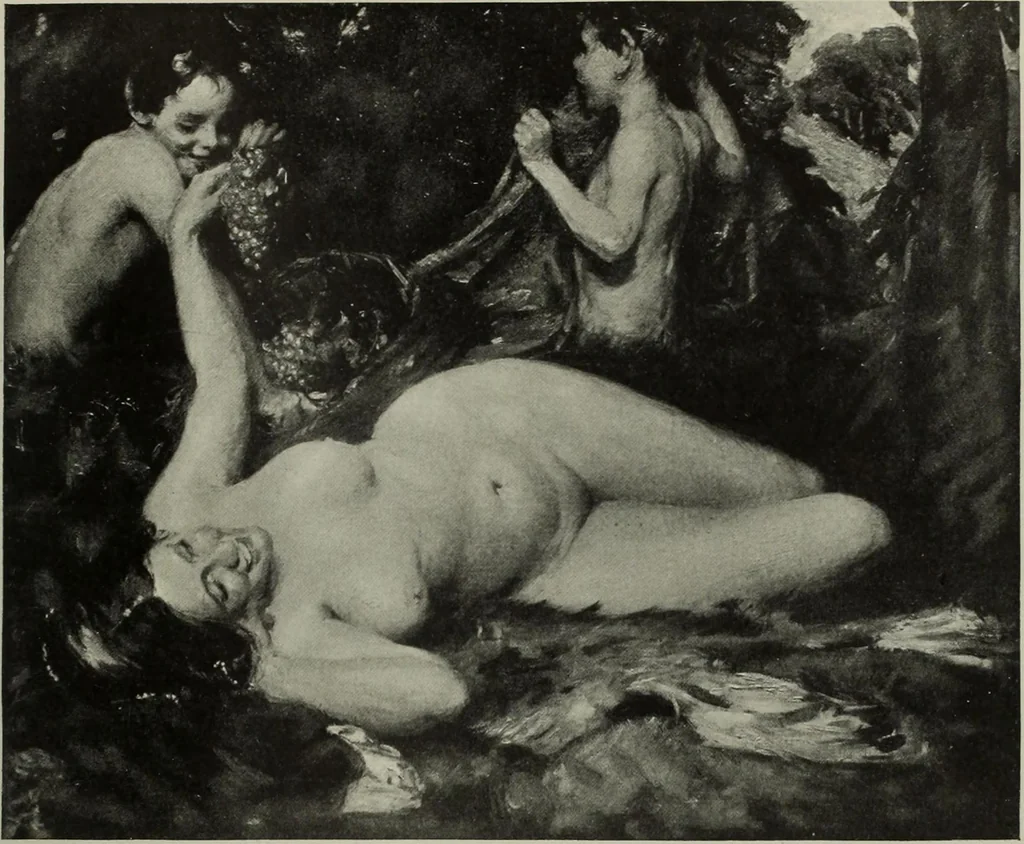 An illustration from International studio, 1897, leaf 178