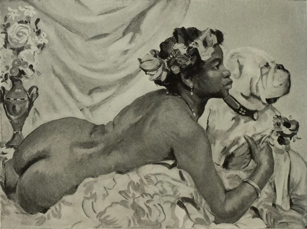 An illustration from International studio, 1897, leaf 181