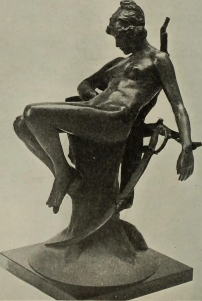 An illustration from International studio, 1897, leaf 195