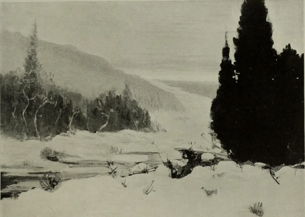 An illustration from International studio, 1897, leaf 206