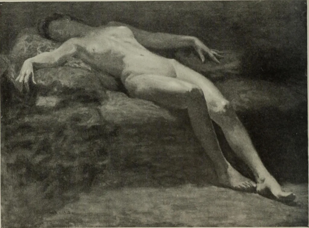 An illustration from International studio, 1897, leaf 209