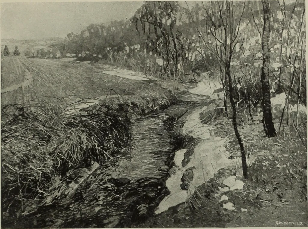 An illustration from International studio, 1897, leaf 214