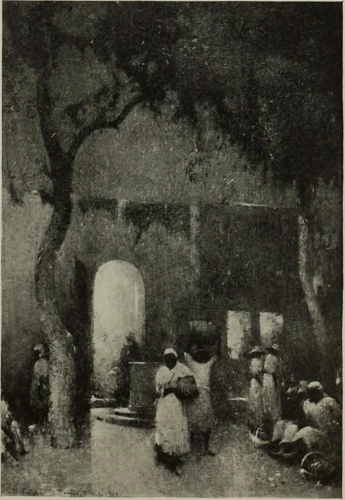 An illustration from International studio, 1897, leaf 216
